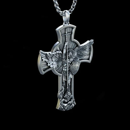 Collar San Miguel Arcángel Espada de Fe