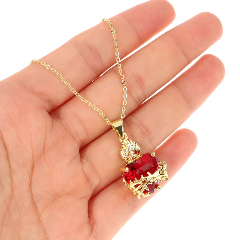 Collar Corazón – Amor y Elegancia