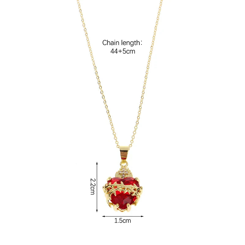 Collar Corazón – Amor y Elegancia