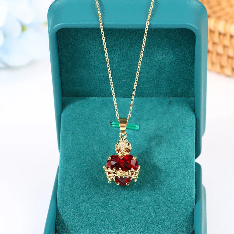 Collar Corazón – Amor y Elegancia