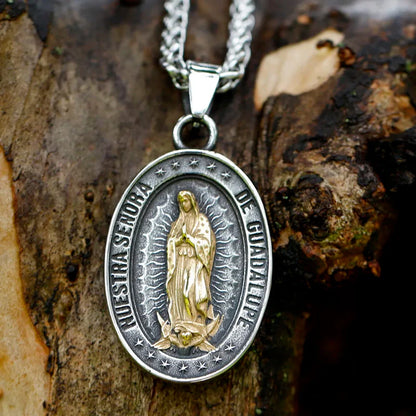 Collar Virgen de Guadalupe Protectora de América