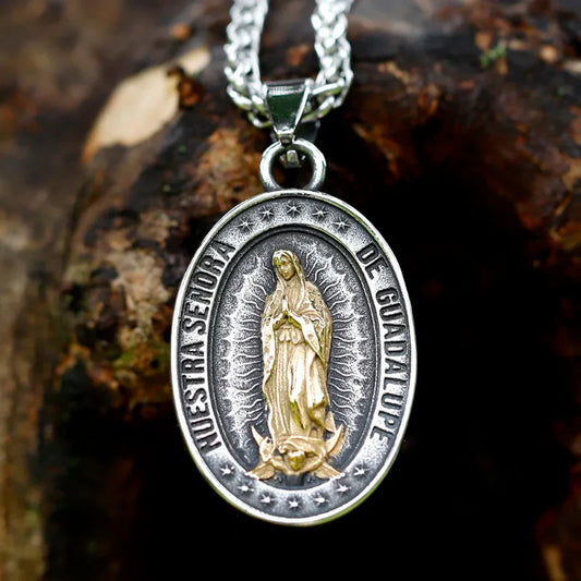 Collar Virgen de Guadalupe Protectora de América