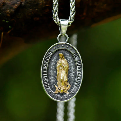 Collar Virgen de Guadalupe Protectora de América