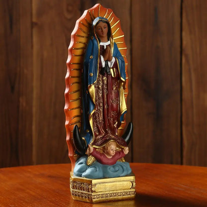 Escultura Devocional Virgen de Guadalupe
