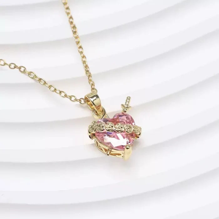 Dúo de Collares Sagrado Corazón de Jesús y María