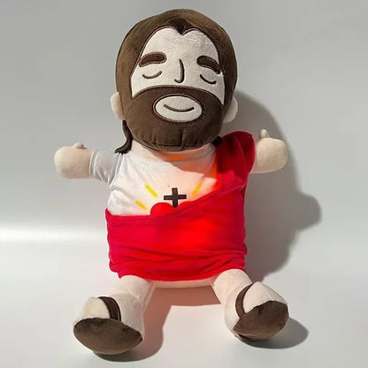 Niño Jesús de Peluche con Movimiento de Respiración