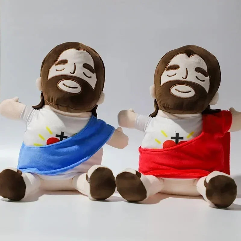 Niño Jesús de Peluche con Movimiento de Respiración