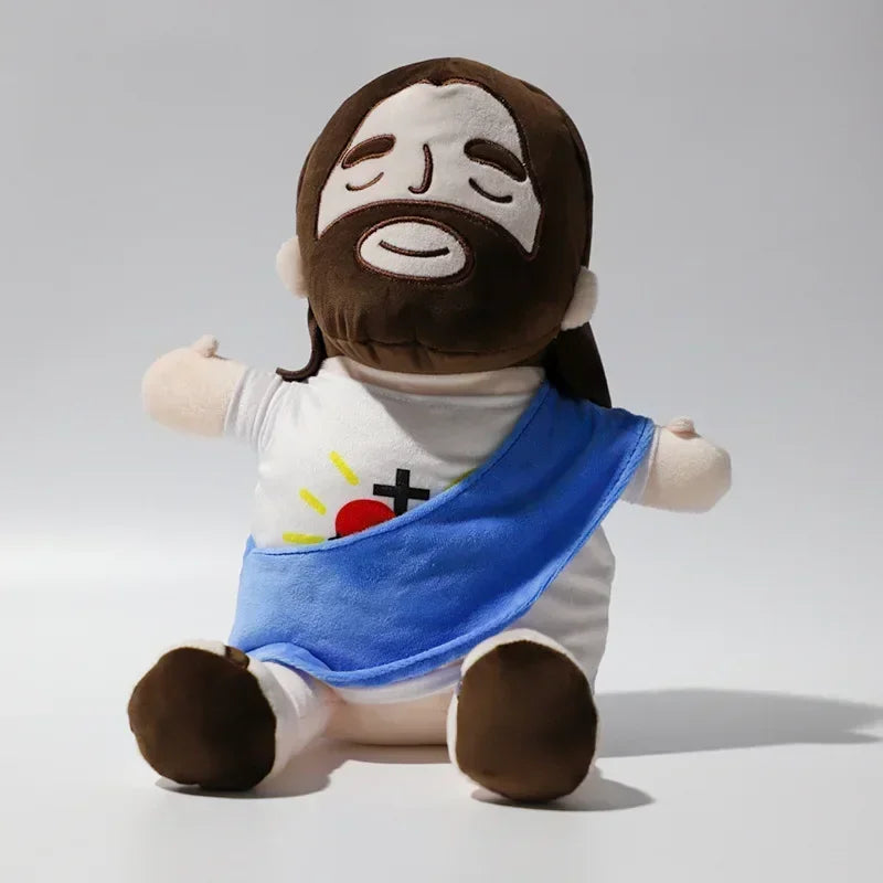 Niño Jesús de Peluche con Movimiento de Respiración