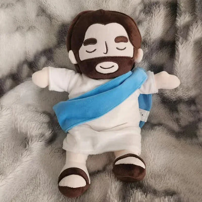 Niño Jesús de Peluche con Movimiento de Respiración