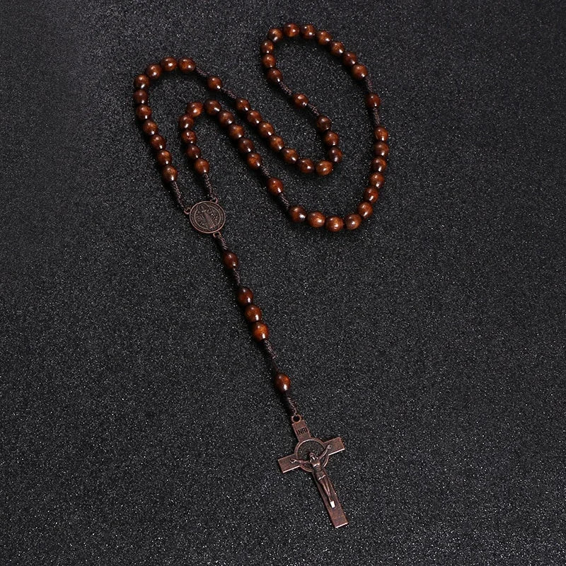Rosario Católico con Medalla de San Benito